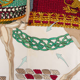 Hermès Le Timbalier Silk Carre 90 Scarf Tuch