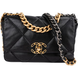 Chanel 19 Quilted Lambskin Chanel Single Flap Crossbody Bag