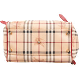 Burberry Coated Canvas Haymarket Check Canterbury Shoulder Bag