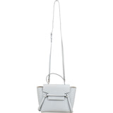 Céline Light Blue Grained Calfskin Nano Belt Handbag