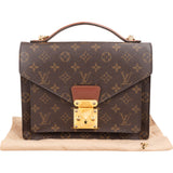 Louis Vuitton Monogram Canvas Monceau Handbag