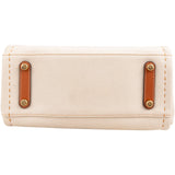 Coach Beige Canvas Embroidered Horse Carriage Reese Tote 28 Handbag