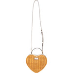 [🔄️B09 / F54] Kate Spade Wicker Heart Crossbody Handbag - vintageandkickz