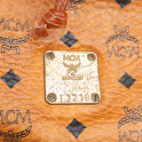 MCM Monogram Visetos Drawstring Bucket Crossbody Bag