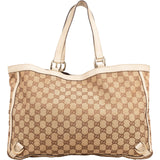 Gucci Monogram GG Canvas Abbey D-Ring Large Tote Shoulder Bag