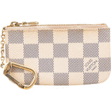 Louis Vuitton Monogram Damier Azur Canvas Cles Key Pouch