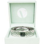 Chanel Silver Tone Matelasse Coco H0009 Women Watch - vintageandkickz