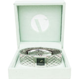 Chanel Silver Tone Matelasse Coco H0009 Women Watch - vintageandkickz