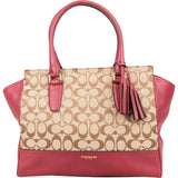 Coach Monogram Signature Canvas Legacy Candace Carryall Handbag