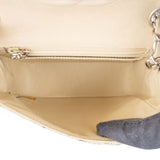 Chanel Quilted Tweed Single Flap Crossbody Bag