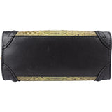 Céline Tricolor Python Suede Luggage Nano Crossbody Bag