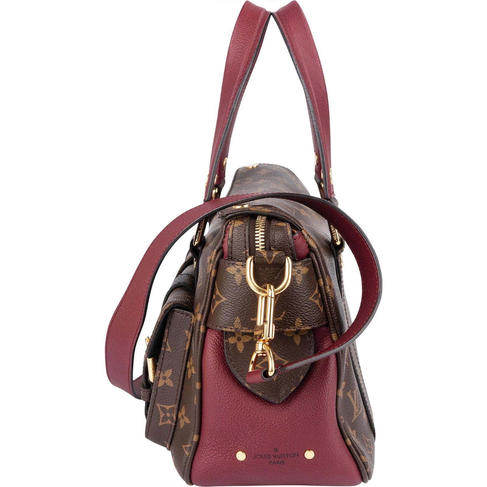 [🔄️B24 / F08] Louis Vuitton Monogram Canvas Manhattan Shoulder Bag - vintageandkickz