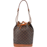 Louis Vuitton Monogram Canvas Sac Noé Grande Shoulder Bag