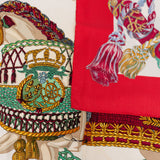 Hermès Le Timbalier Silk Carre 90 Scarf Tuch
