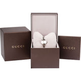 Gucci Silver Tone G Bangle 1400L Woman Watch