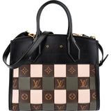 Louis Vuitton Monogram Canvas Checkboard Tressage City Steamer MM Handbag