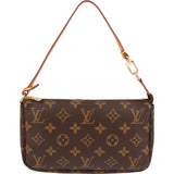 Louis Vuitton Monogram Canvas Pochette Accessoires Handbag