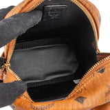 MCM Monogram Visetos Studs Mini Backpack