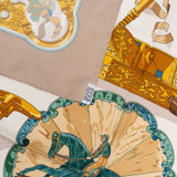 Hermès Copeaux Silk 90 Scarf Tuch