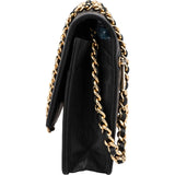 Chanel Caviar Leather CC Wallet on Chain Crossbody Bag