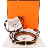 Hermès Perforated Leather Focus Reversible Belt (90)