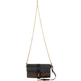 Louis Vuitton Monogram Canvas & Noir Epi Leather Glasses Case Crossbody Bag