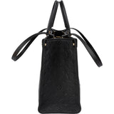 Louis Vuitton Noir Monogram Empreinte Leather OnTheGo MM Shoulder Bag