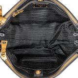 Prada Vitello Shine Leather Bauletto Handbag