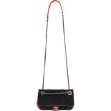 Chanel Quilted Lambskin Cuba Multicolor Medium Single Flap Crossbody Bag