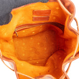 MCM Monogram Visetos Drawstring Bucket Crossbody Bag