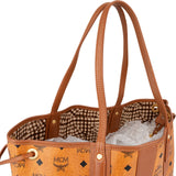 MCM Monogram Visetos Liz Reversible Shopper Shoulder Bag