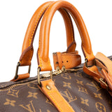 Louis Vuitton Monogram Canvas Keepall 50 Bandoulière Travel Bag