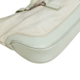 Gucci Canvas & Leathter Jackie Small Shoulder Bag