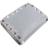 Valentino Garavani Rockstud Compact Zip Around Wallet