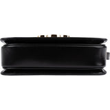 Celine Black Shiny Classic Boxcalf Leather Small Triomphe Crossbody Bag