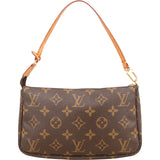 Louis Vuitton Monogram Canvas Pochette Accessoires Handbag