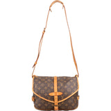 Louis Vuitton Monogram Canvas Saumur 30 Crossbody Bag