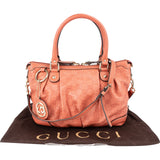 Gucci Pink Guccissima Leather Sukey Handbag