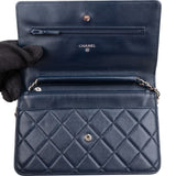 Chanel Quilted Lambskin Wallet On Chain Crossbody Bag