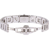 Fendi Silver Tone Emblem Bracelet 3150L Woman Watch