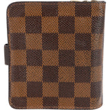 Louis Vuitton Monogram Damier Ebene Clip Wallet