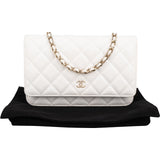 Chanel Quilted Caviar Quilted Wallet On Chain Crossbody Bag