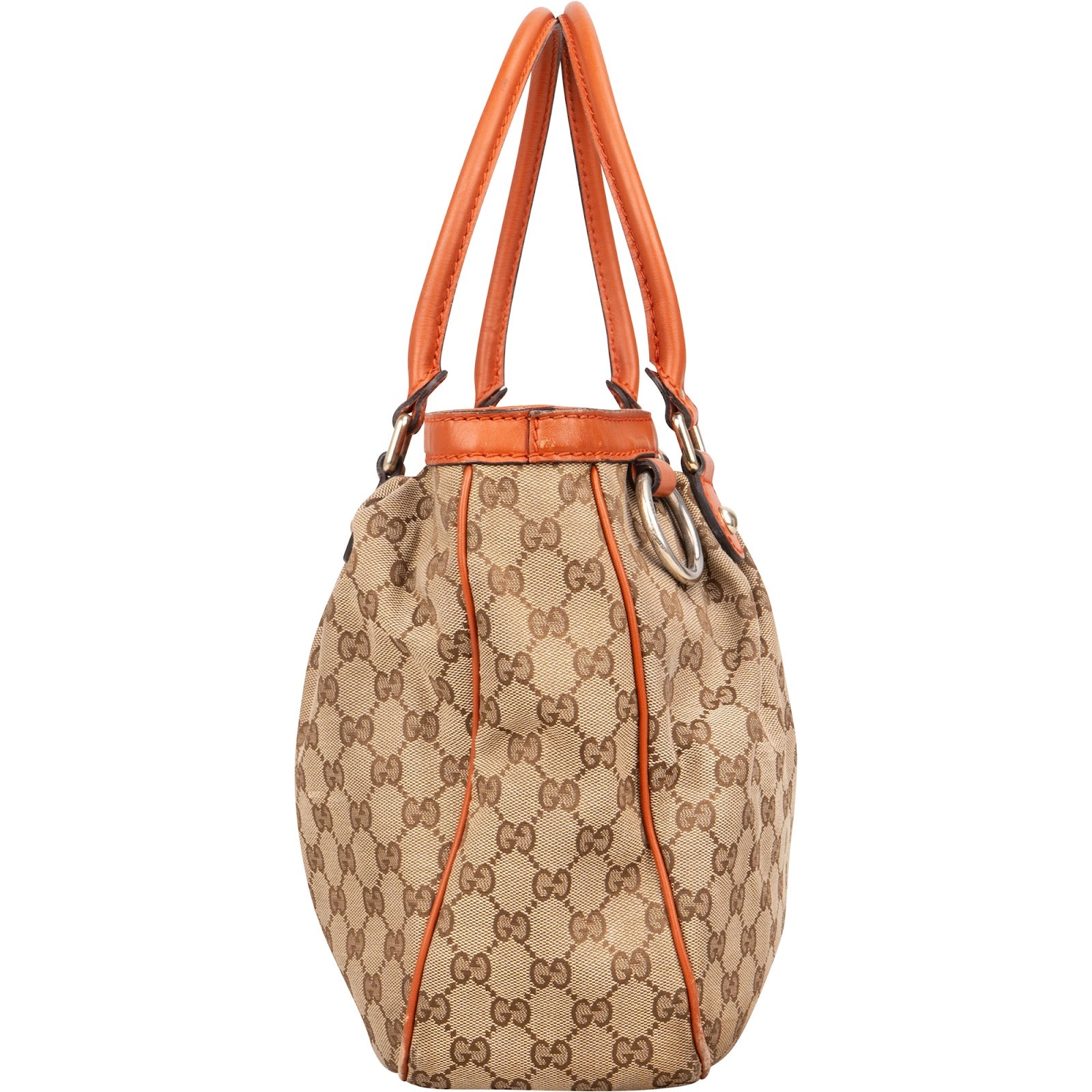 Gucci Monogram GG Sukey Handbag - vintageandkickz