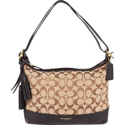Coach Monogram Signature Duffle Shoulder Bag