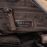 Prada Tessuto Triangle Messenger Crossbody Bag