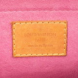 Louis Vuitton Pink Monogram Denim Pleaty Handbag