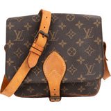 Louis Vuitton Monogram Canvas Cartouchiere MM Crossbody Bag