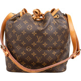 Louis Vuitton Monogram Canvas Sac Noé Petit Shoulder Bag