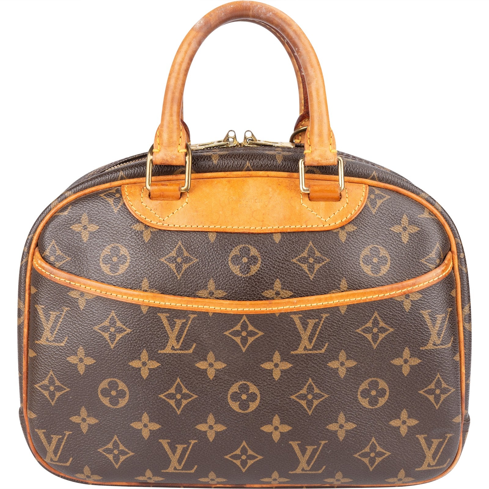 Louis Vuitton Monogram Canvas Trouville Handbag - vintageandkickz