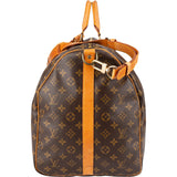 Louis Vuitton Monogram Canvas Keepall 60 Bandoulière Travel Bag